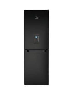 Indesit Ld70Nikwtd 60Cm Frost Free Fridge Freezer With Water Dispenser - Black